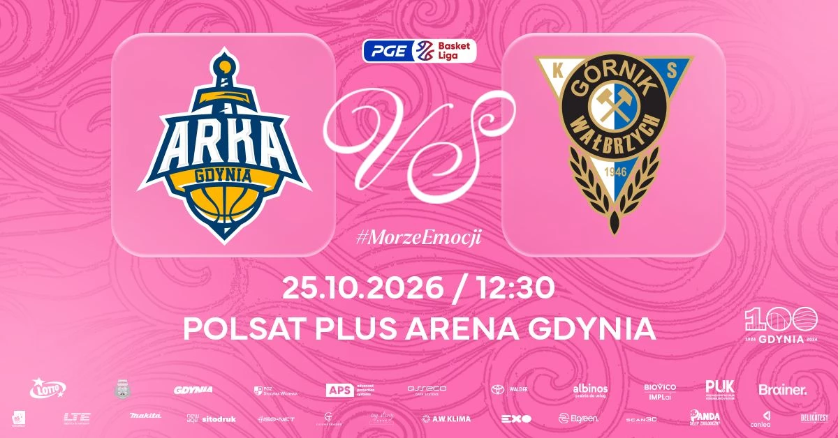 AMW Arka Gdynia vs Górnik Zamek Książ Wałbrzych